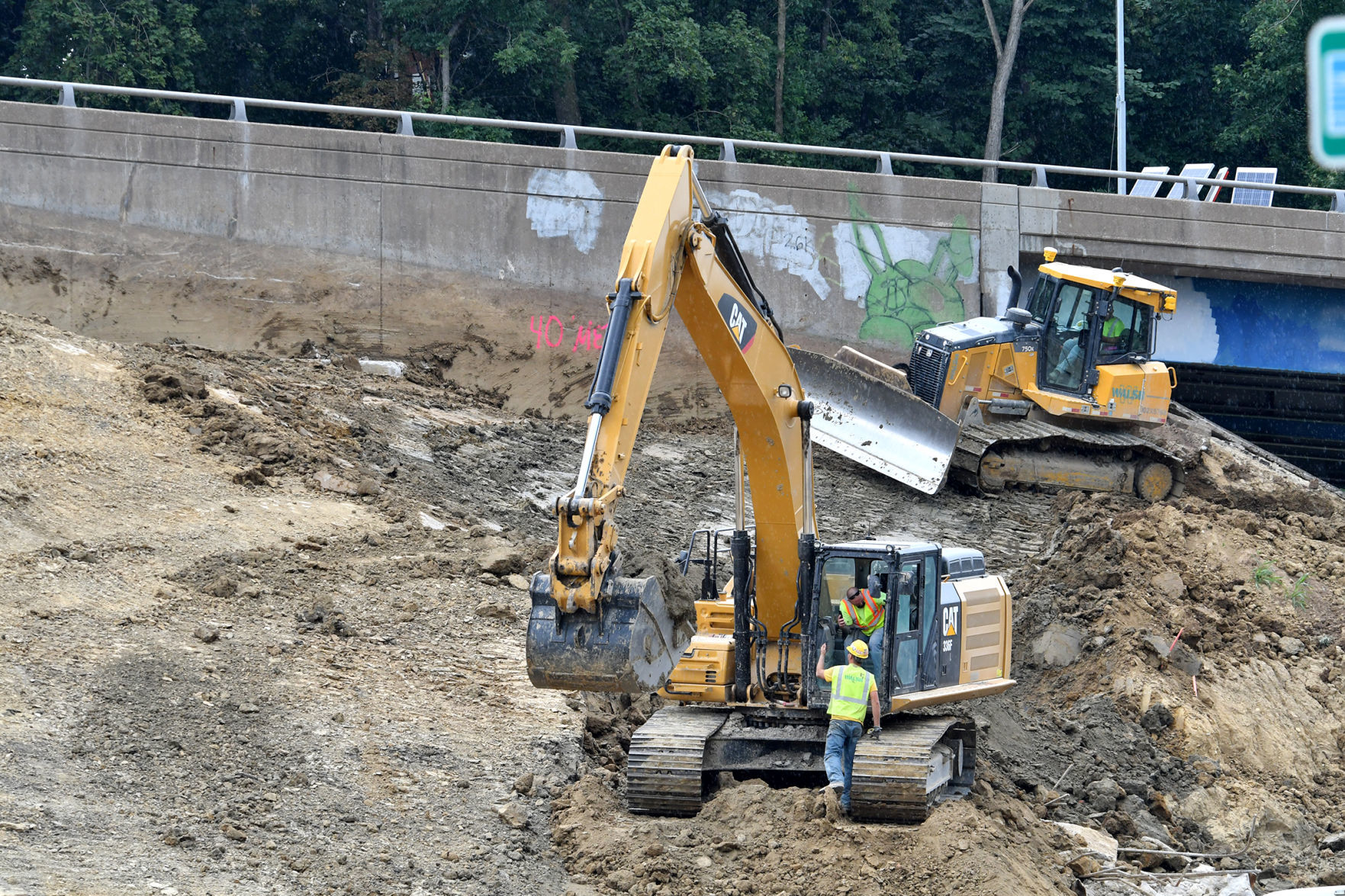 Interstate 74 Bridge Construction Update.